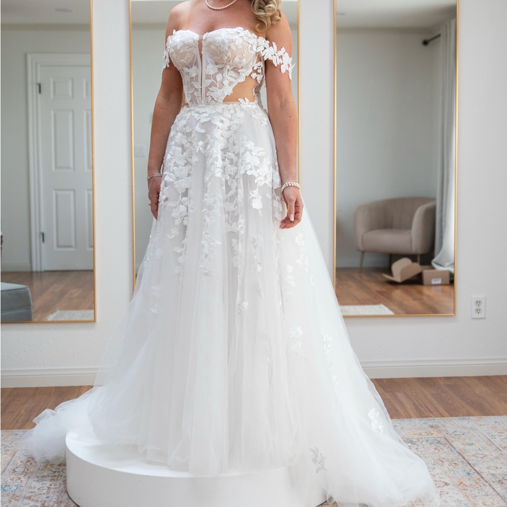 Jana Anna Couture Wedding Dress – 2023 | Romantic A-Line | Lace & Tulle